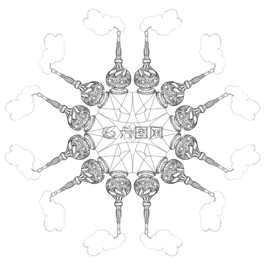 曼陀羅,錯(cuò)誤的,陶瓷