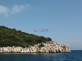 海,島,景觀