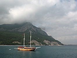 海,島,景觀