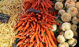 豆类,胡萝卜,蔬菜