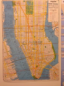 地图,纽约,纽约市