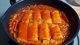 toppokki,辣,食品