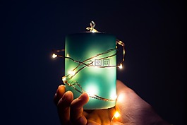 黑暗,夜,光