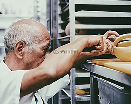 人,男子,老