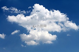 云,天空,藍(lán)色的天空
