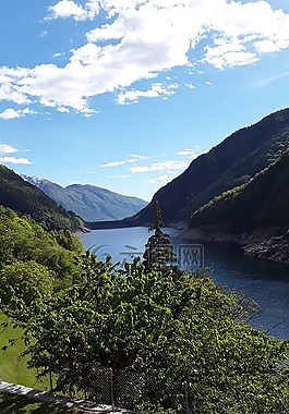 verzasca,壩,黃金眼
