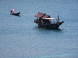 水,船,泰國