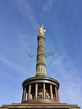 siegessäule,列胜利,结构