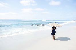 海灘,海岸,沙