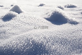 雪,景觀,冬天