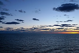 天空,海洋,海