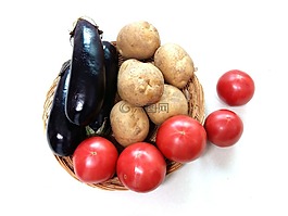 茄子,土豆,番茄