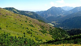 西方塔特拉,山,景观