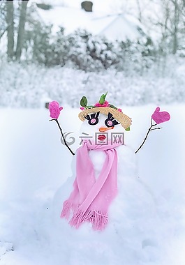 雪的女人,雪人,雪