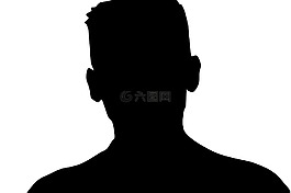男子,陰影,臉