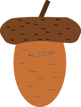 橡子,橡樹(shù),秋季