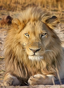 獅子,野生動物園,非洲