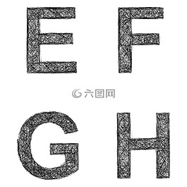 字母表,信,字體