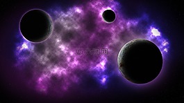星云,空間,行星