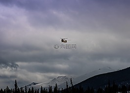 山,高原,雪