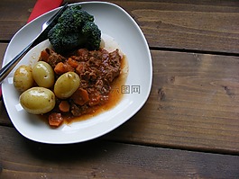 砂鍋,食品,西蘭花