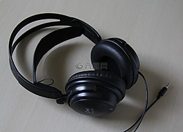 頭戴式耳機(jī),音頻,黑色