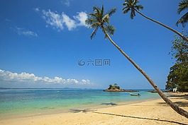 海灘,海岸,沙