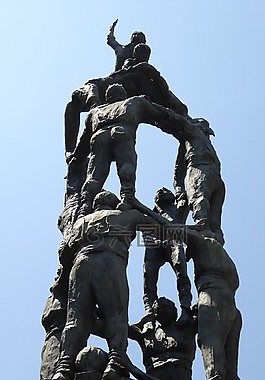 castellers,紀念碑,塔