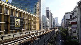 泰国,曼谷,轻轨