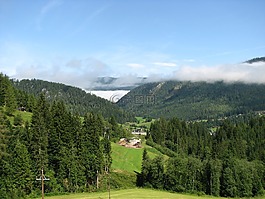 山,高山,云