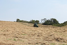拖拉機(jī),工作,農(nóng)業(yè)