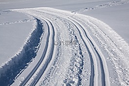追踪,越野滑雪,径
