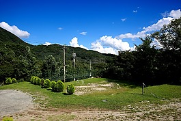 国家,秋天的天空,户外