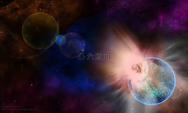 空間,行星,科學