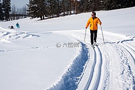 越野滑雪,徑,追蹤
