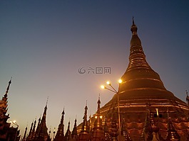 寶塔,shwedagon,緬甸