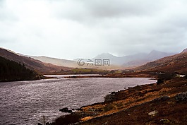 山,戶外,自然
