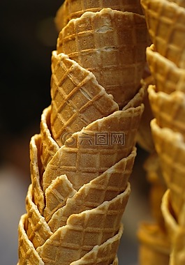 晶圆,冰淇淋,甜