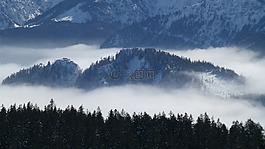 阿爾高,霧,全景