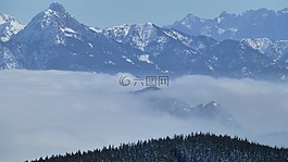 阿爾高,霧,全景