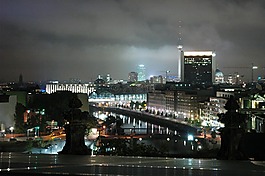 夜,sprew,柏林