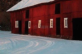 谷倉(cāng),冬天,雪