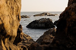 石,水,海洋