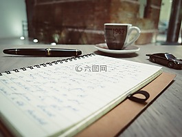 筆記本,注釋,日記