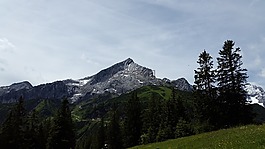 alpspitze,高山,天气石头