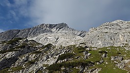 alpspitze,高山,北墙