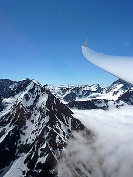 山,云,景觀