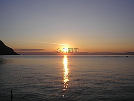 太陽,日內瓦湖,瑞士