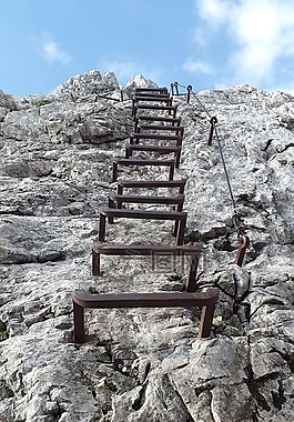 攀登,alpspitze,头