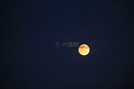 月亮,夜晚,簡約